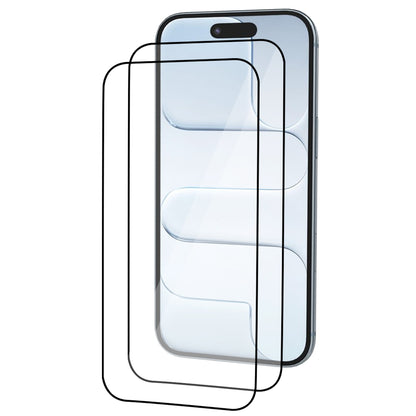 iPhone Air Tempered Glass Screen Protector [2-Pack] with Easy Alignment Frame – Clear, Premium by SwiftShield