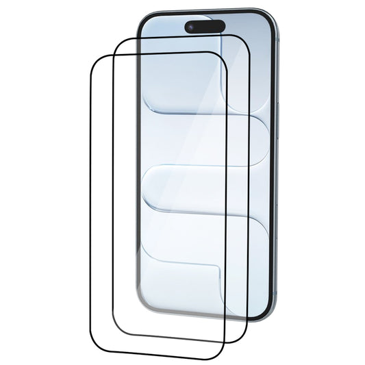 iPhone Air Tempered Glass Screen Protector [2-Pack] with Easy Alignment Frame – Clear, Premium by SwiftShield