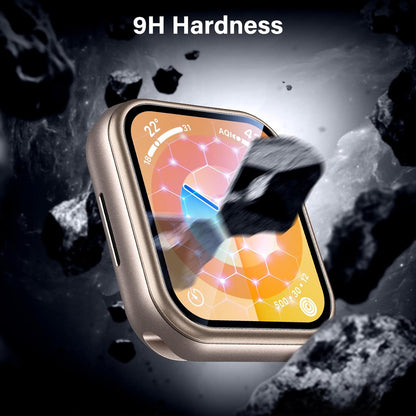 Apple Watch 41mm Glass Screen Protector Alignment Kit by SwiftShield (2 Pack - Starlight)