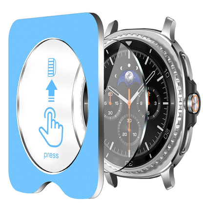 Samsung Galaxy Watch 8 Classic 46mm Glass Screen Protector Alignment Kit by SwiftShield (2 Pack - Clear)